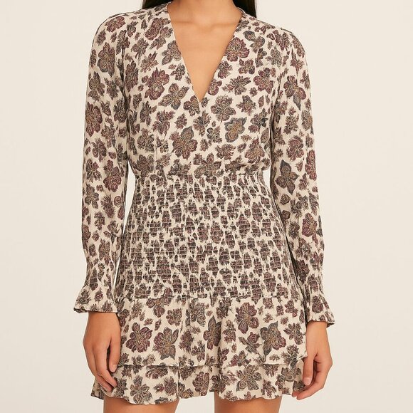 Veronica Beard Dresses & Skirts - Veronica Beard Saera Floral Mini Dress Size 4